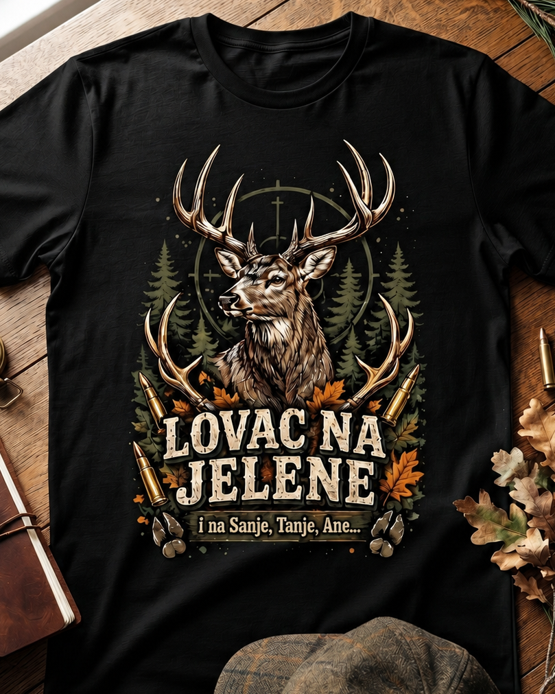 Lovac na Jelene majica