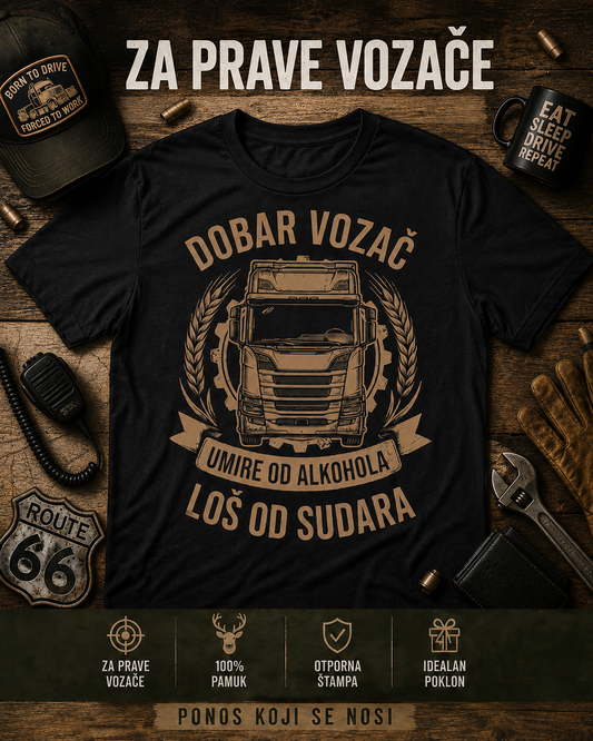 Dobar vozač umire od alkohola