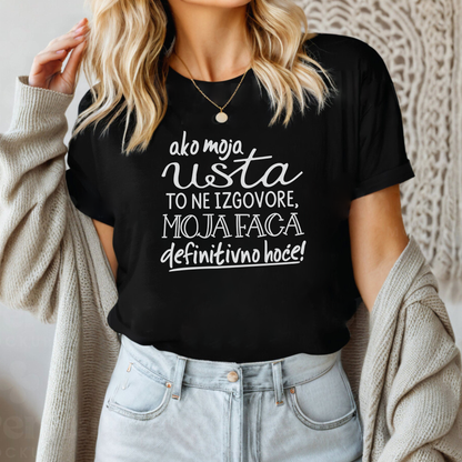 Moja faca govori majica