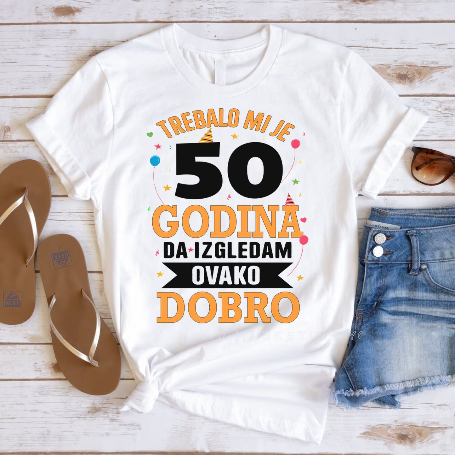 Trebalo mi je 50 godina majica