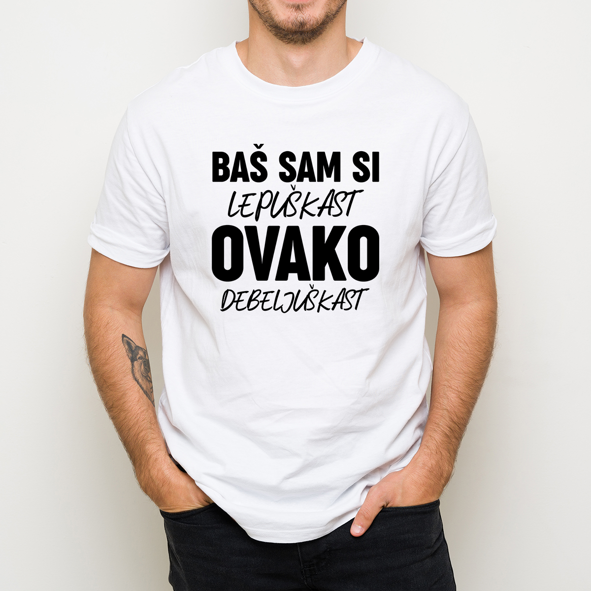 Baš sam si lepuškast majica