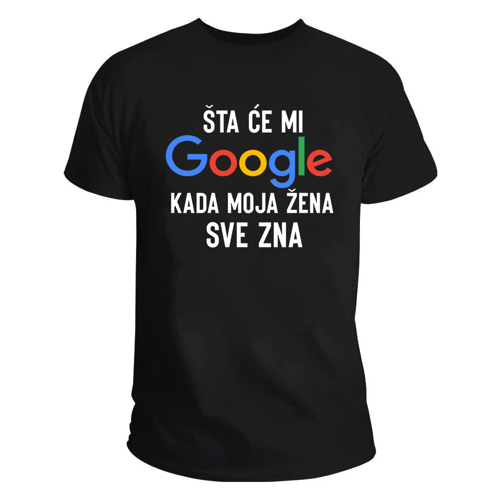 Šta će mi google majica